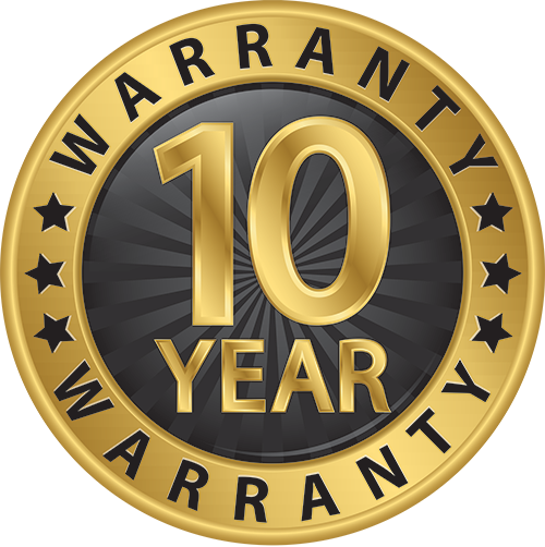 10-Year Warranty